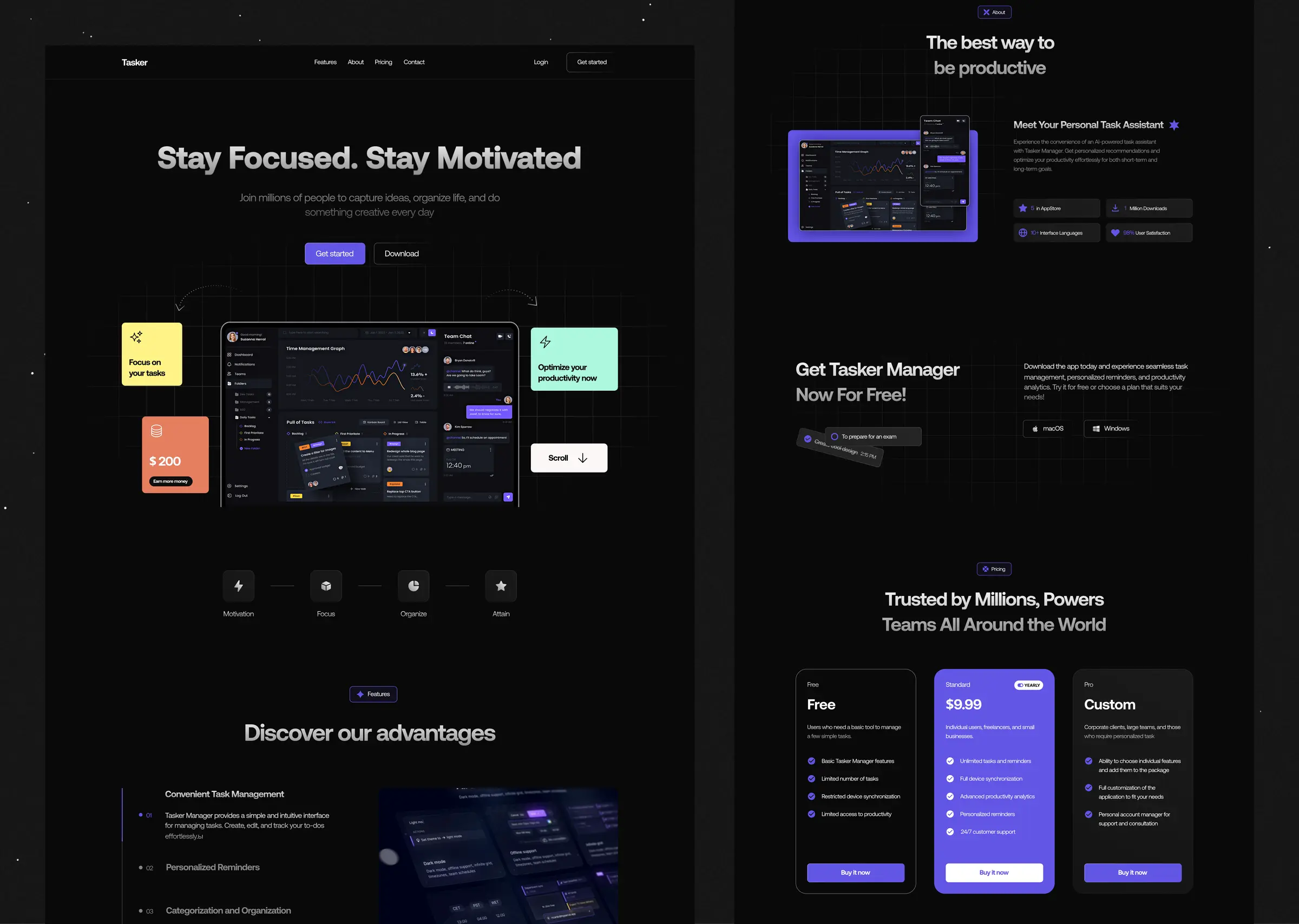 Tascer: Design di interfacce