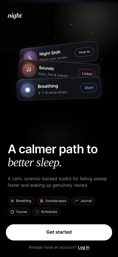 A calmer start