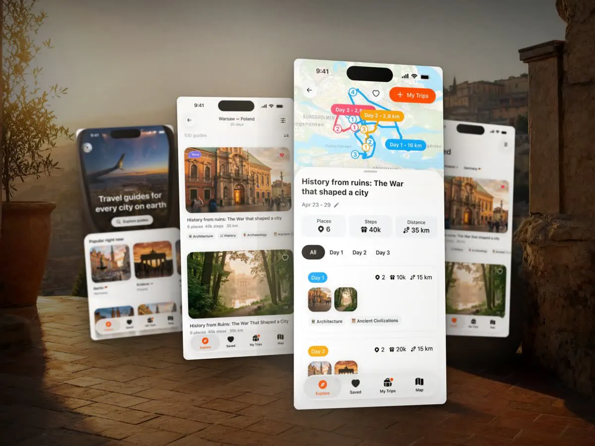 Wayfare, animated project presentation